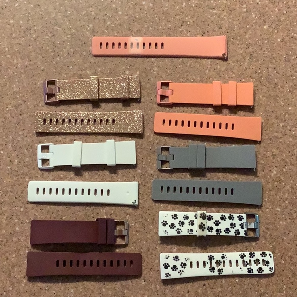 Fitbit Versa Watch Bands in Multi-Color Set
